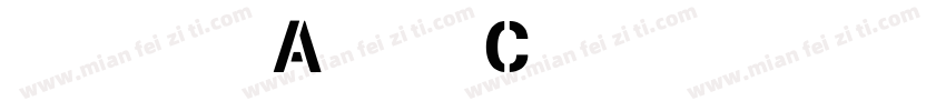 英文字体 AsapCondensed-字体转换